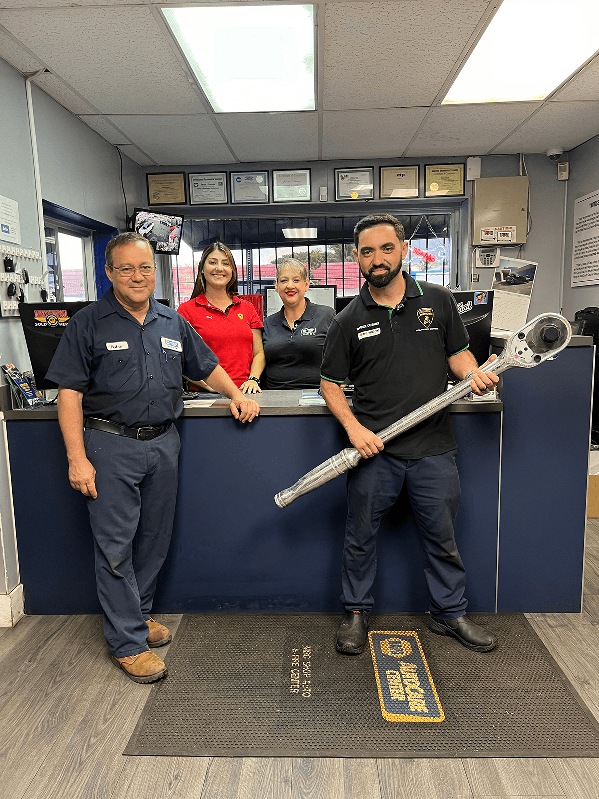 MBC Napa Auto Care Website