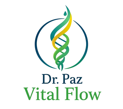 Dr. Paz Vital Flow logo